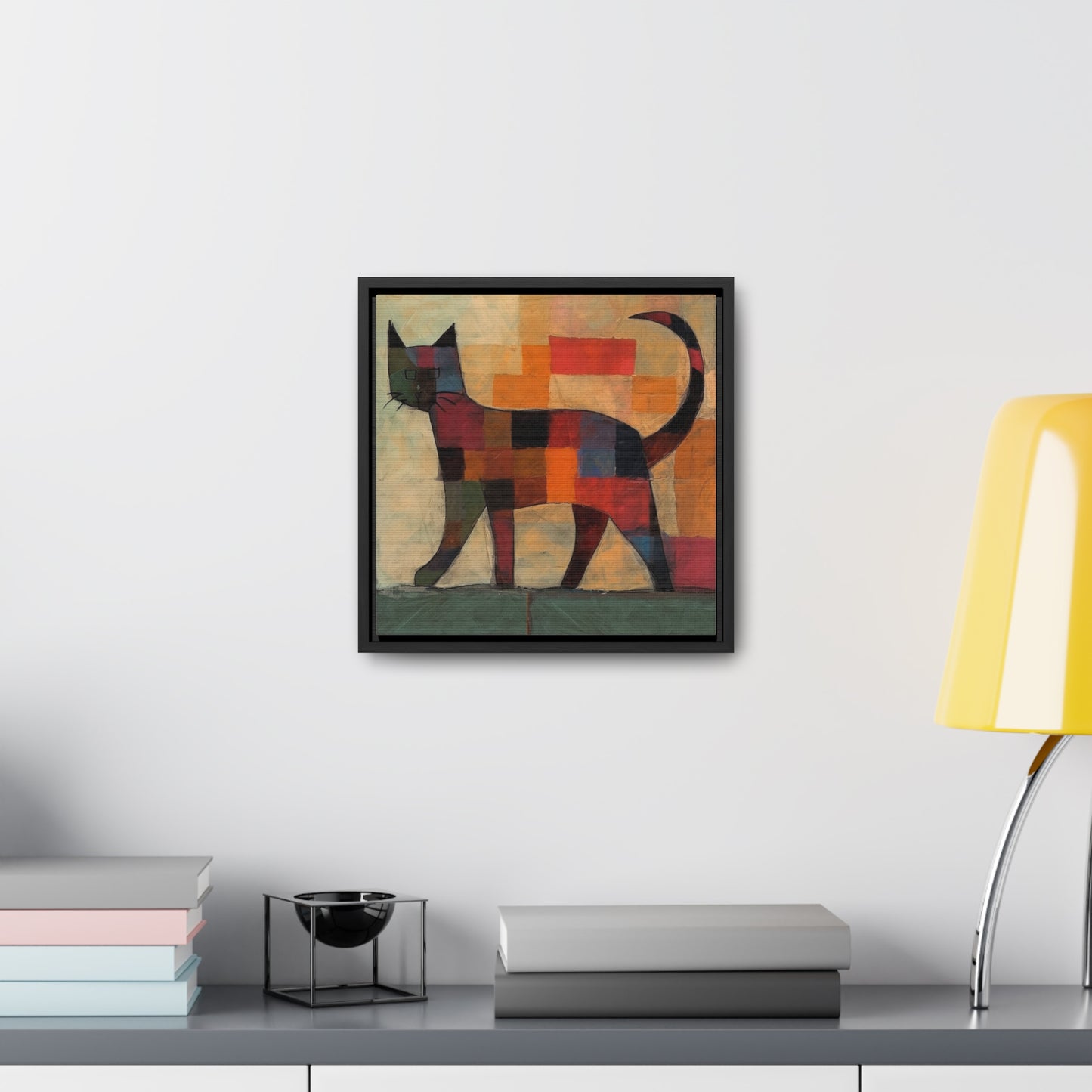 Cat 26, Gallery Canvas Wraps, Square Frame