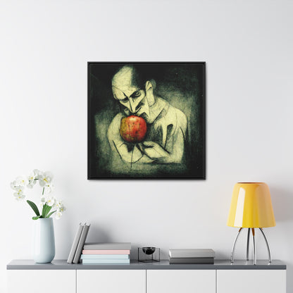 Apple 34, Valentinii, Gallery Canvas Wraps, Square Frame