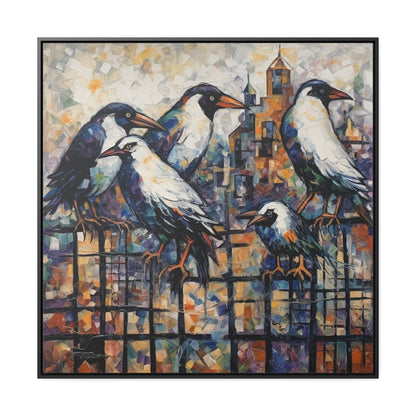 Bird 22, Gallery Canvas Wraps, Square Frame