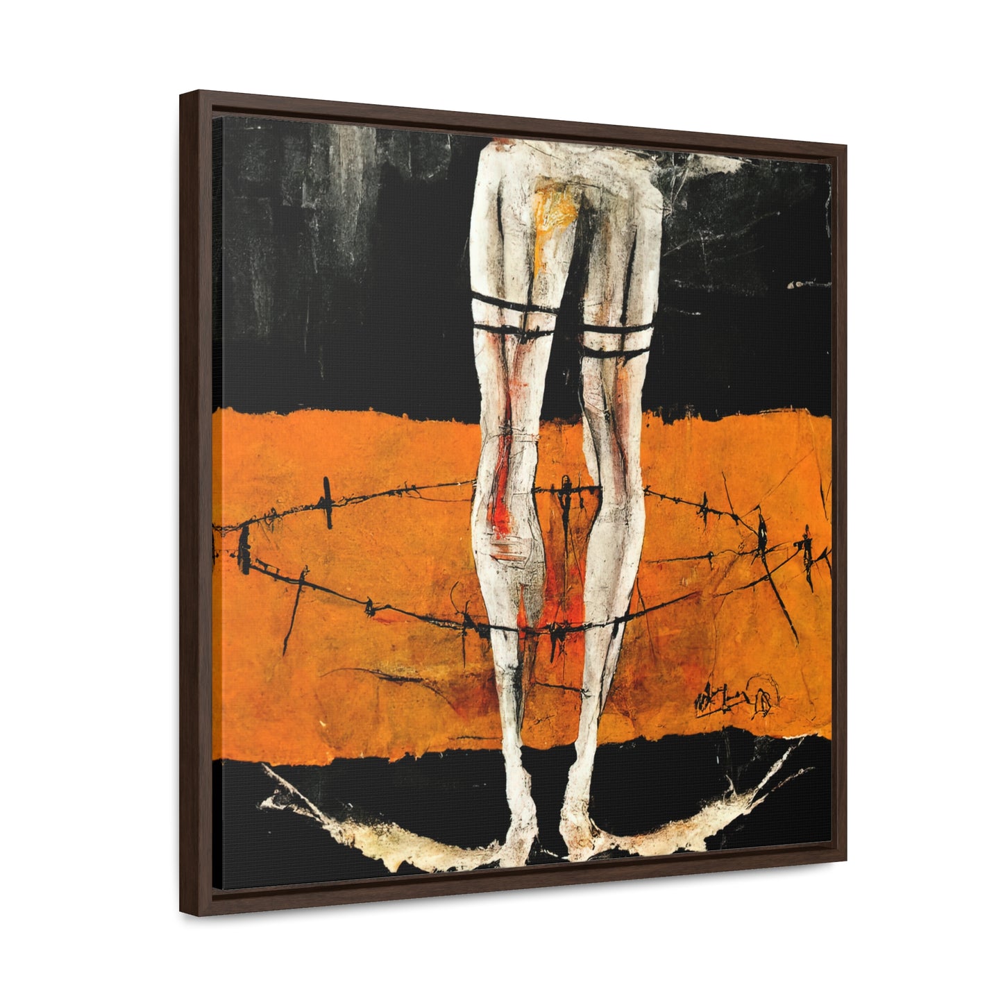 Feet and Drama 13, Valentinii, Gallery Canvas Wraps, Square Frame