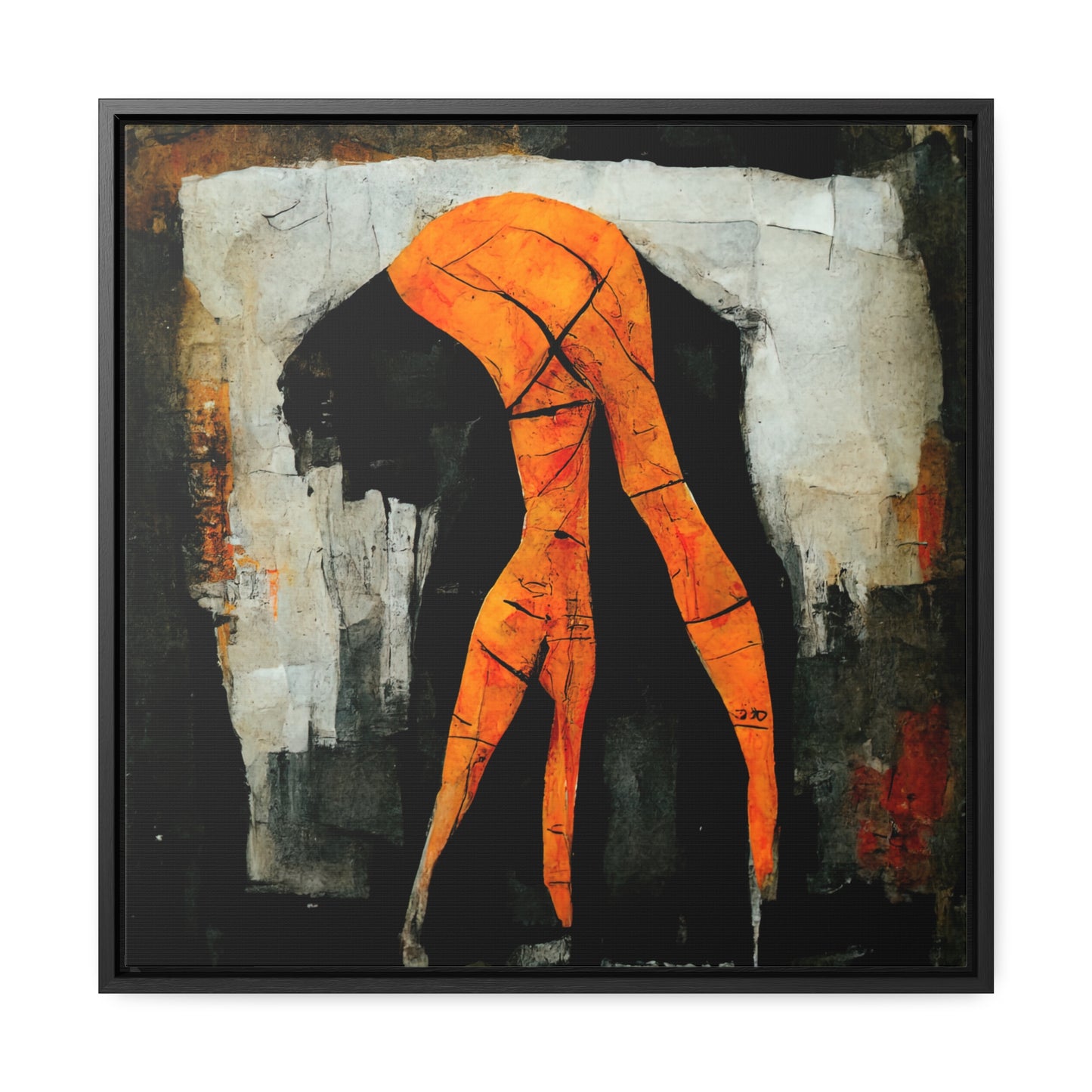 Feet and Drama 5, Valentinii, Gallery Canvas Wraps, Square Frame