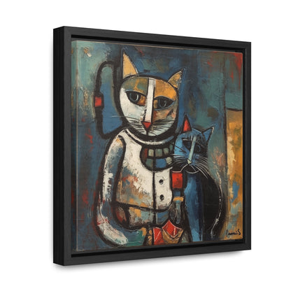 Cat 29, Gallery Canvas Wraps, Square Frame