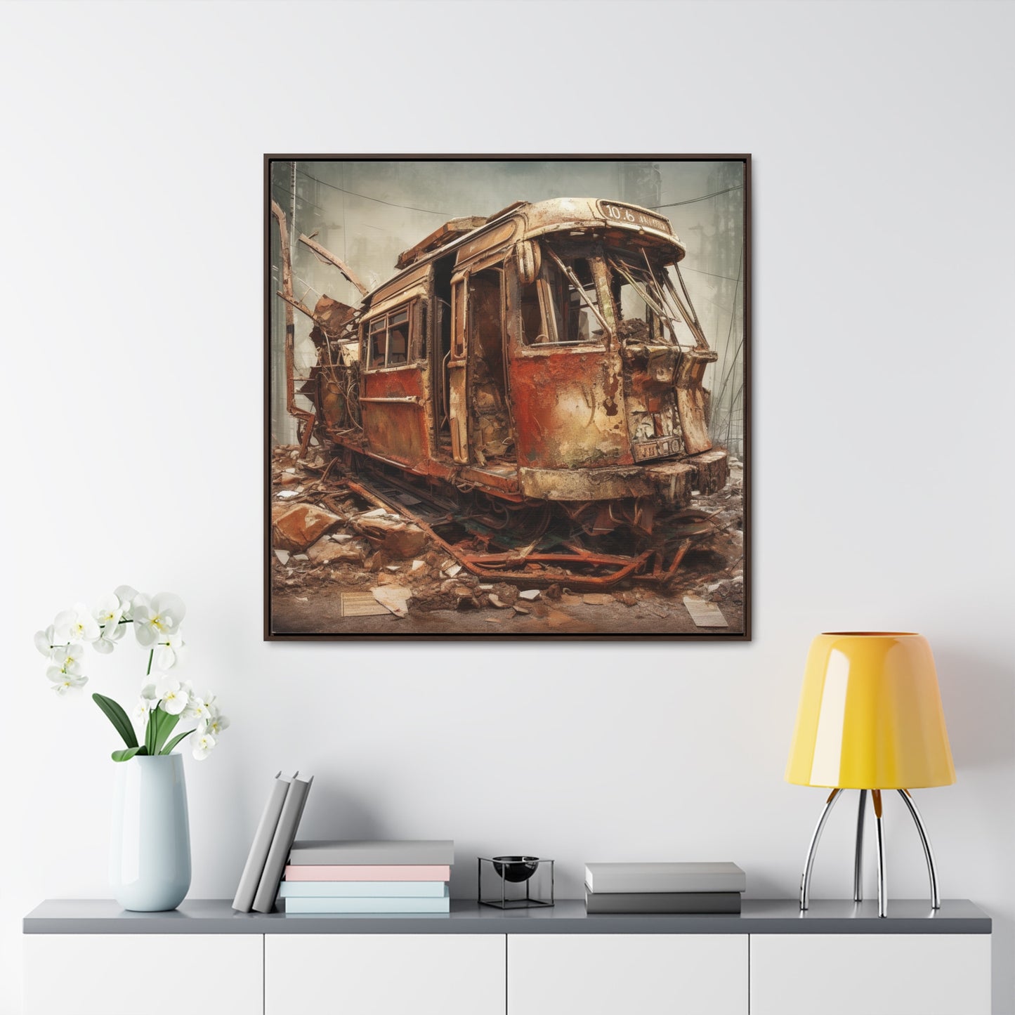 Urban 32, Gallery Canvas Wraps, Square Frame