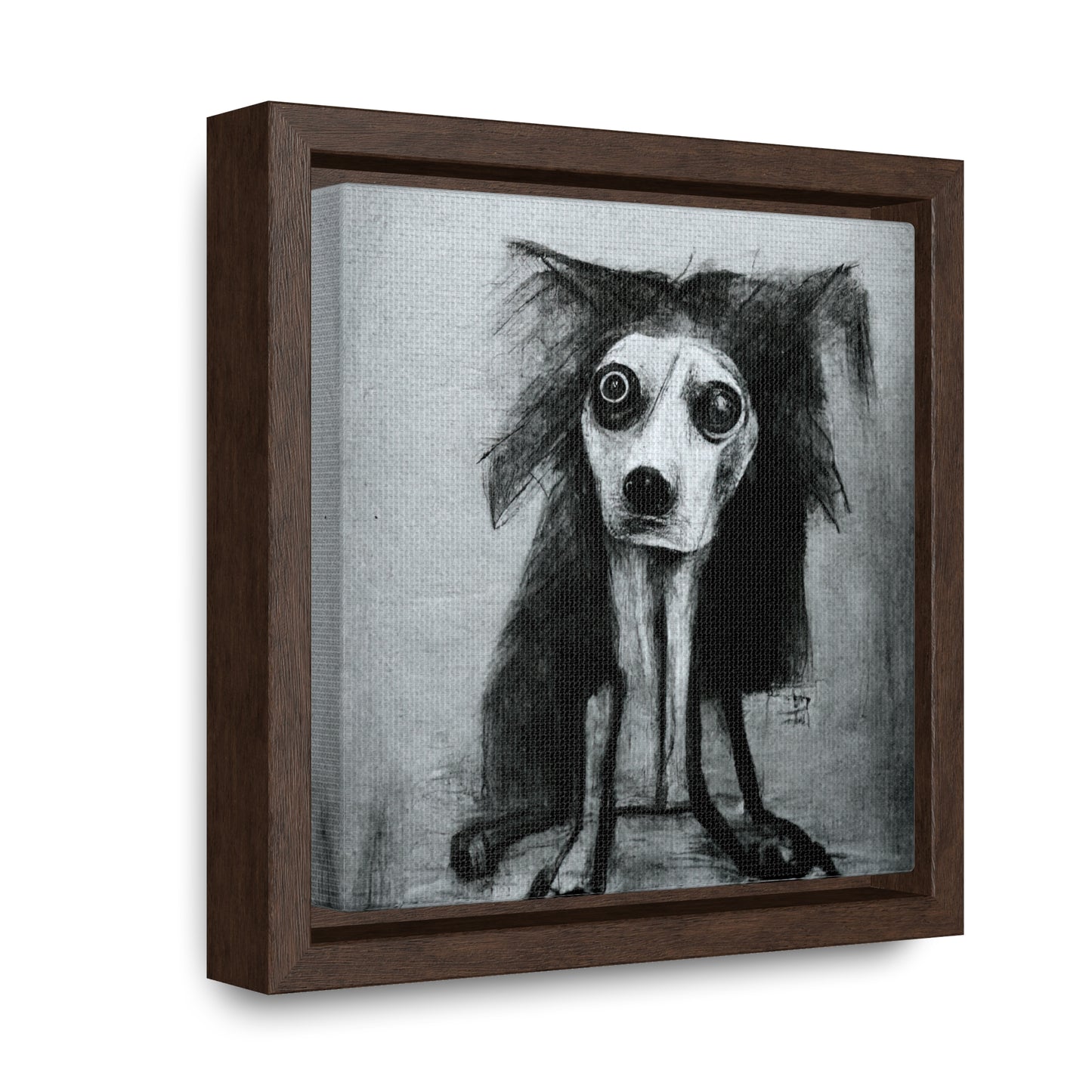 Dogs and Puppies 15, Valentinii, Gallery Canvas Wraps, Square Frame