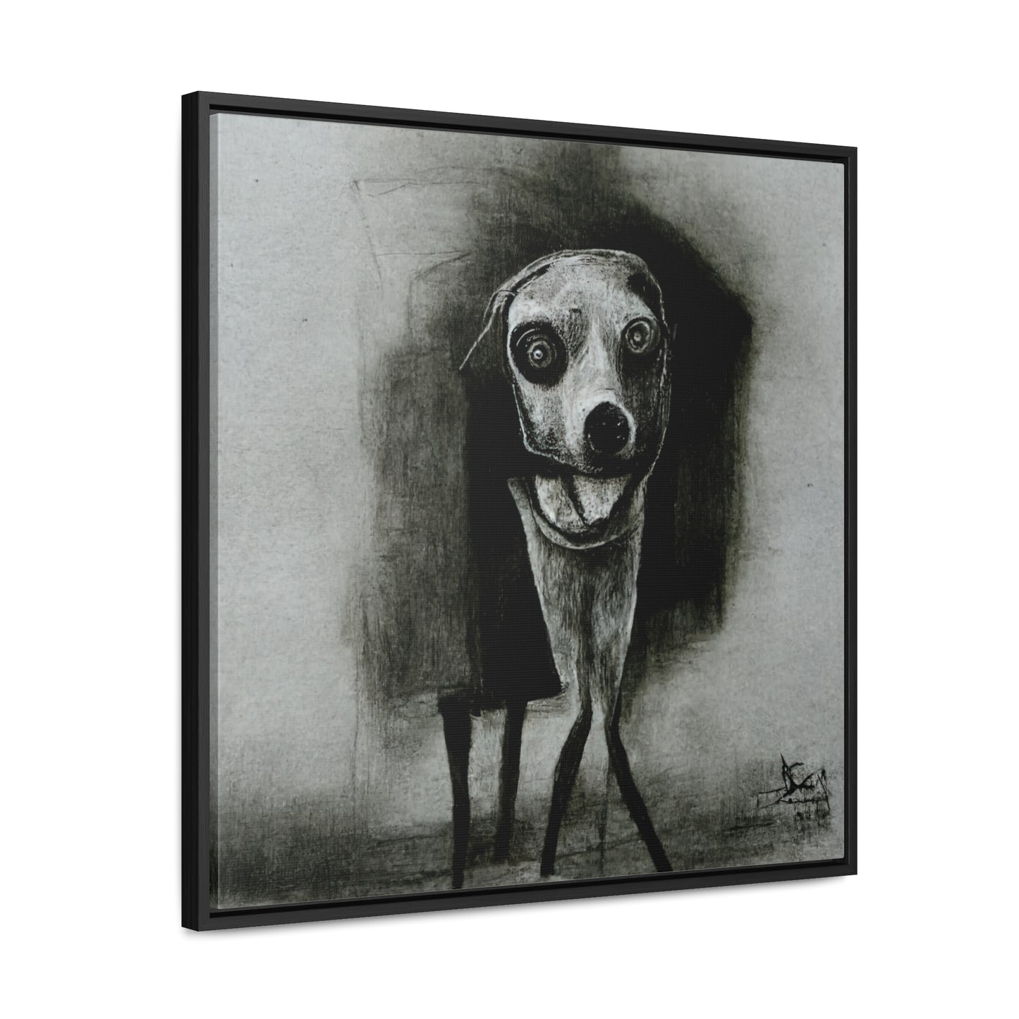 Dogs and Puppies 11, Valentinii, Gallery Canvas Wraps, Square Frame