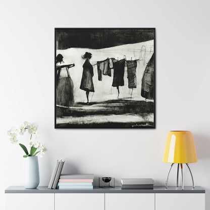 Domestic Memories 14, Valentinii, Gallery Canvas Wraps, Square Frame