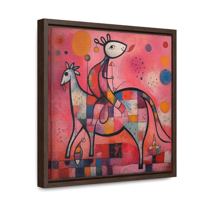 The Dreams of the Child 2, Gallery Canvas Wraps, Square Frame