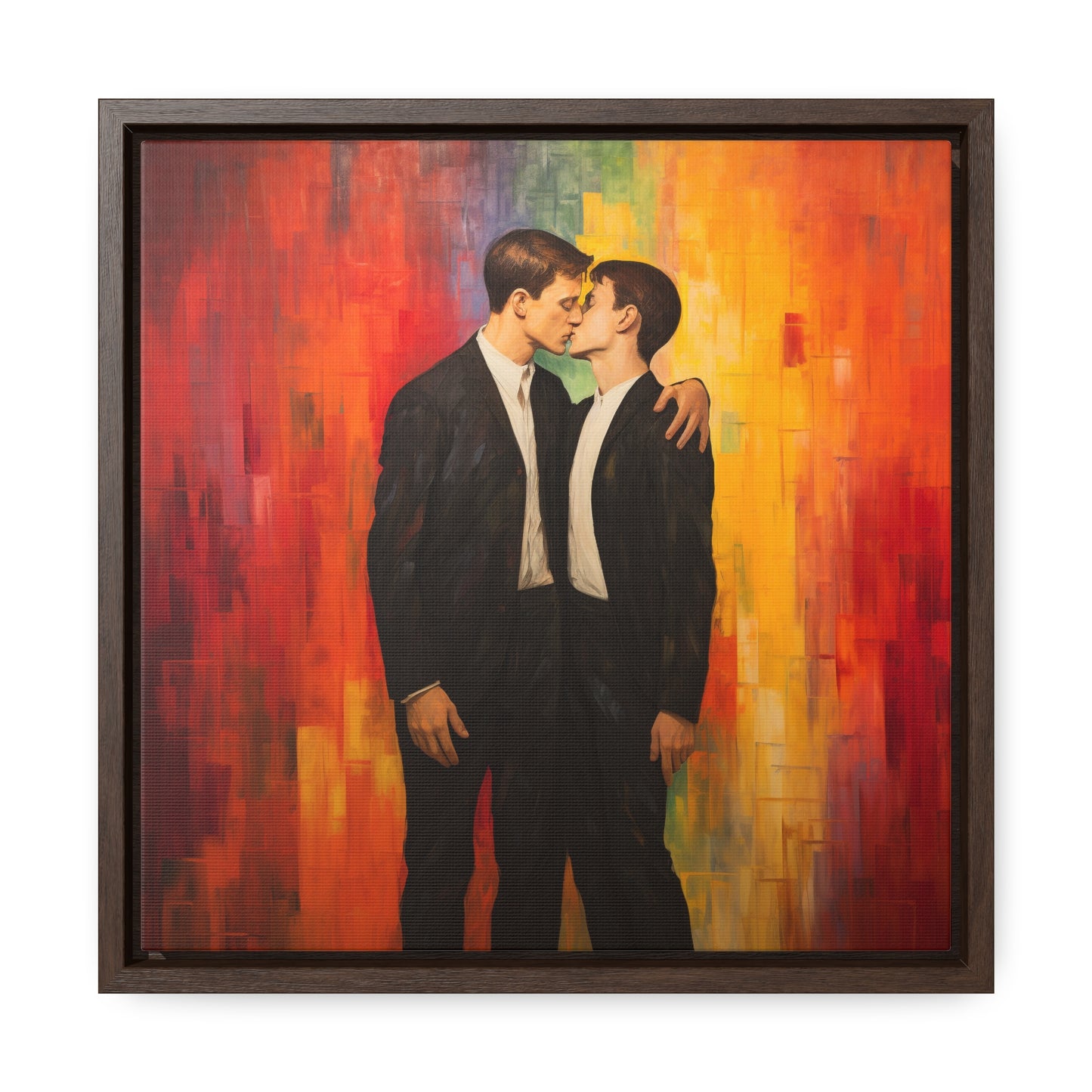 LGBT 8, Gallery Canvas Wraps, Square Frame