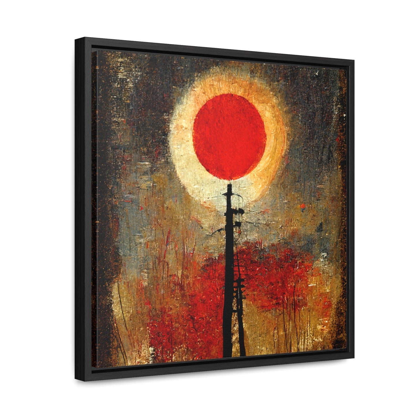 Land of the Sun 11, Valentinii, Gallery Canvas Wraps, Square Frame