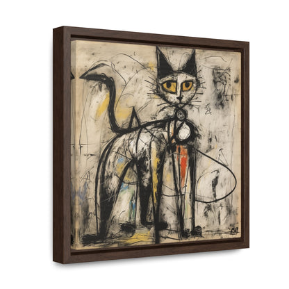 Cat 79, Gallery Canvas Wraps, Square Frame