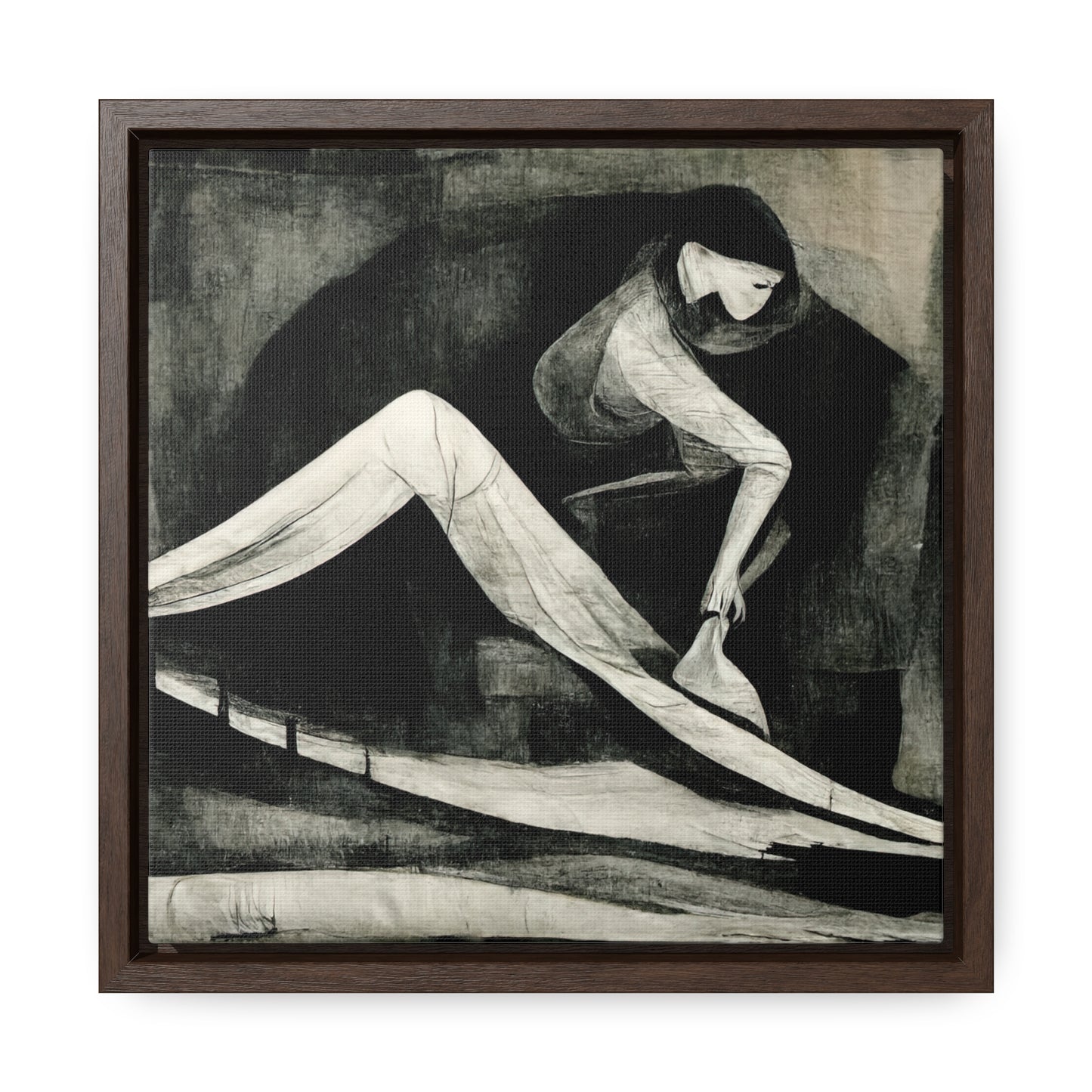 Domestic Memories 2, Valentinii, Gallery Canvas Wraps, Square Frame