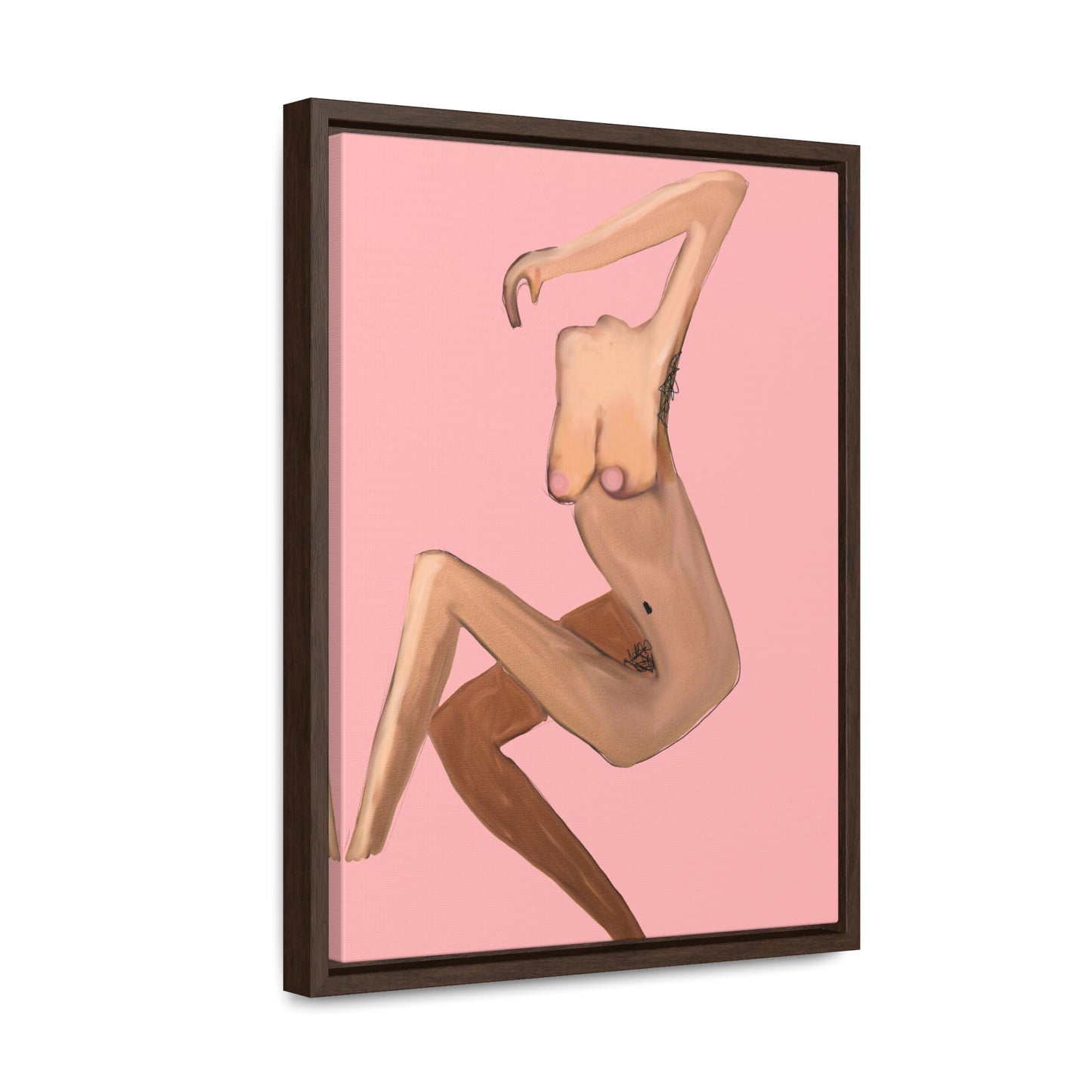 Body Mixture, Original Eduard Pavel, Gallery Canvas Wraps, Vertical Frame