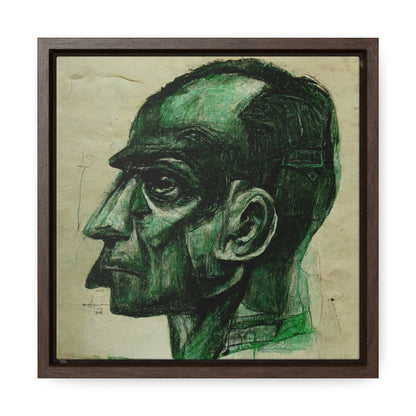 Heads 12, Valentinii, Gallery Canvas Wraps, Square Frame