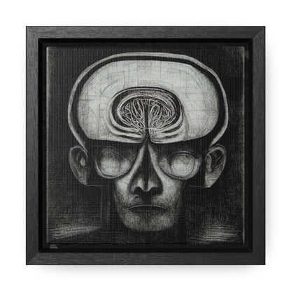 Brain 50, Valentinii, Gallery Canvas Wraps, Square Frame