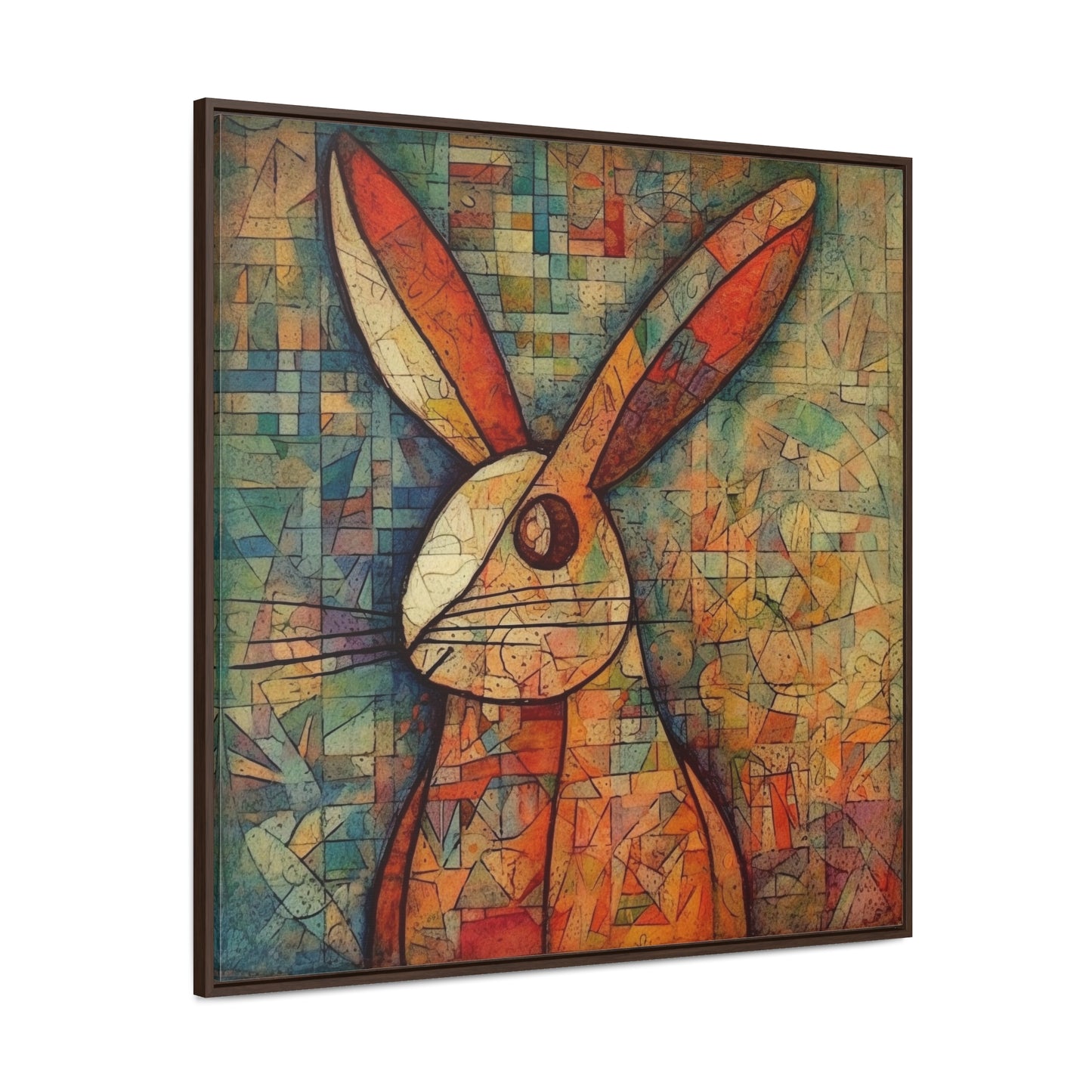 Rabbit 4, Gallery Canvas Wraps, Square Frame