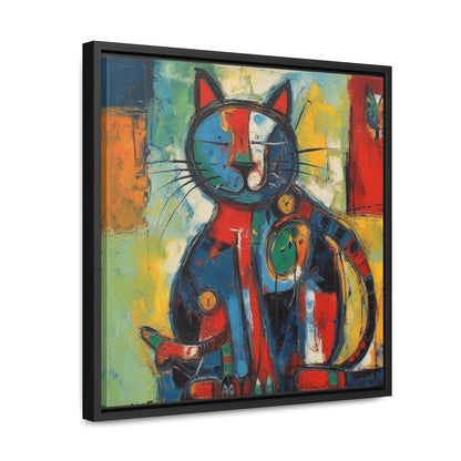 Cat 67, Gallery Canvas Wraps, Square Frame