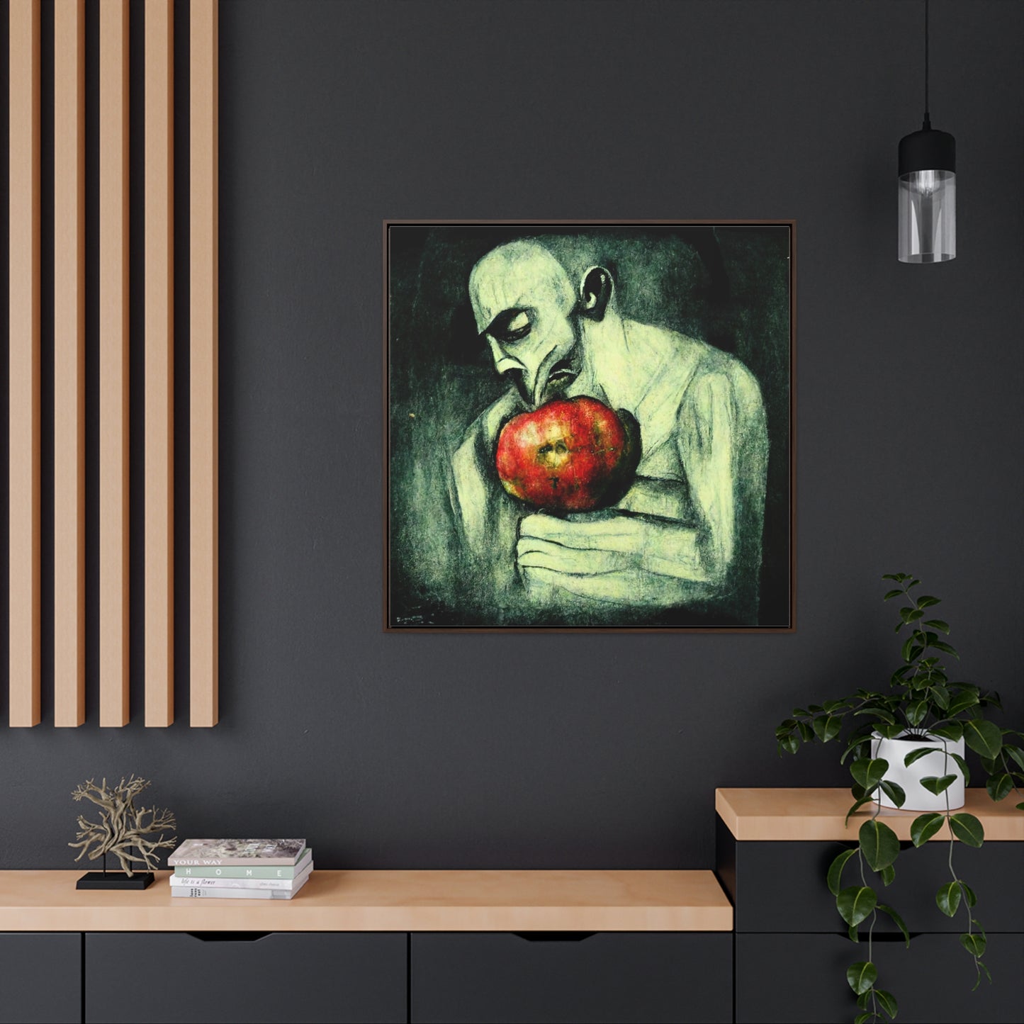 Apple 2, Valentinii, Gallery Canvas Wraps, Square Frame