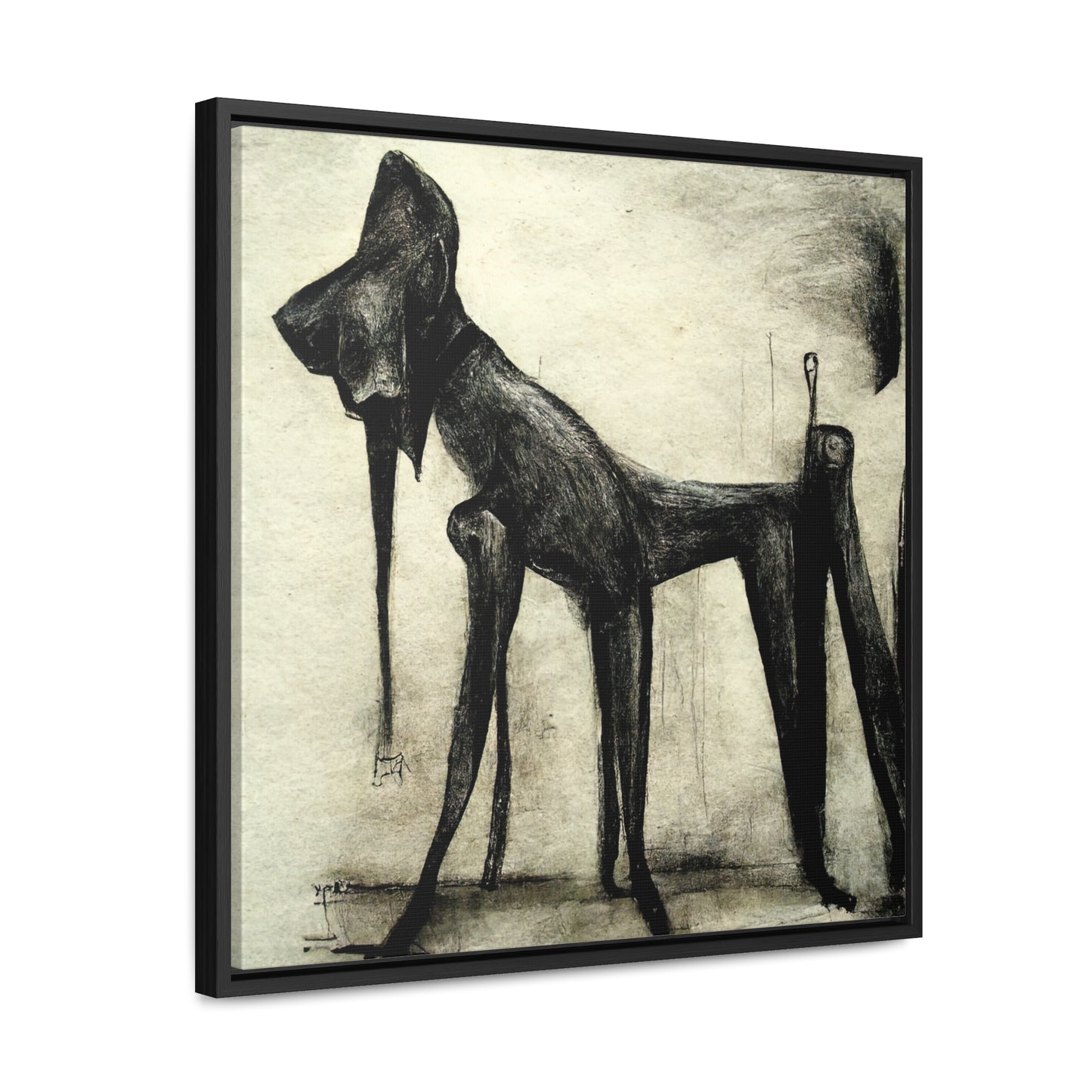 Dogs and Puppies 18, Valentinii, Gallery Canvas Wraps, Square Frame