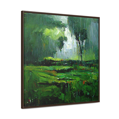 To the Rainy Land, Valentinii, Gallery Canvas Wraps, Square Frame