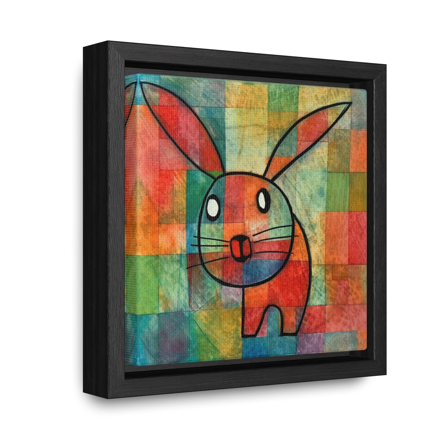 Rabbit 11, Gallery Canvas Wraps, Square Frame