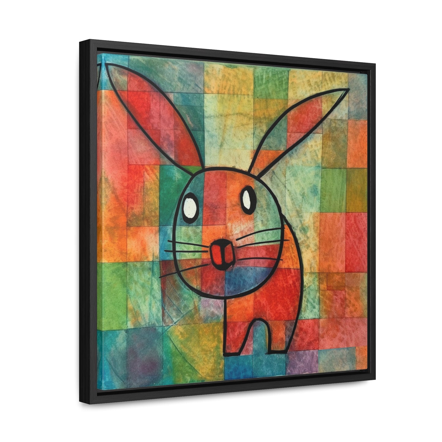 Rabbit 11, Gallery Canvas Wraps, Square Frame