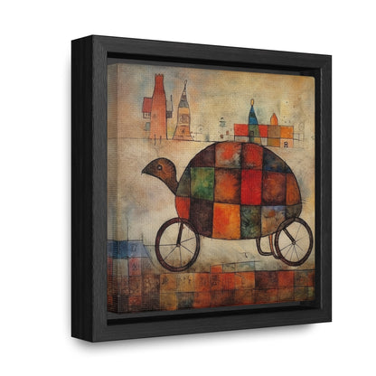 Turtle 6, Gallery Canvas Wraps, Square Frame