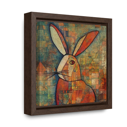 Rabbit 5, Gallery Canvas Wraps, Square Frame