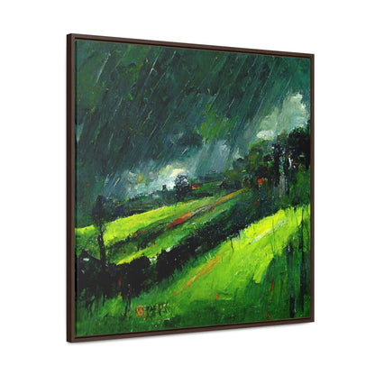 To the Rainy Land 2, Valentinii, Gallery Canvas Wraps, Square Frame