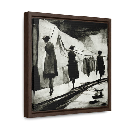 Domestic Memories 3, Valentinii, Gallery Canvas Wraps, Square Frame