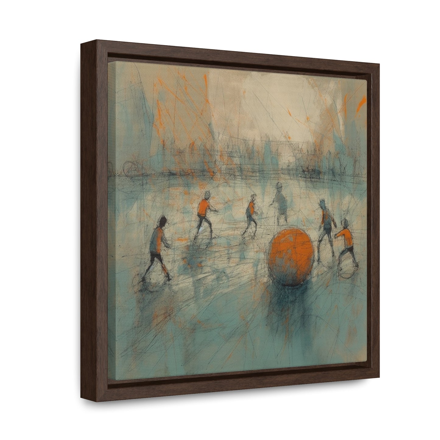 Childhood 43, Gallery Canvas Wraps, Square Frame