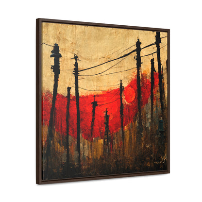 Land of the Sun 30, Valentinii, Gallery Canvas Wraps, Square Frame