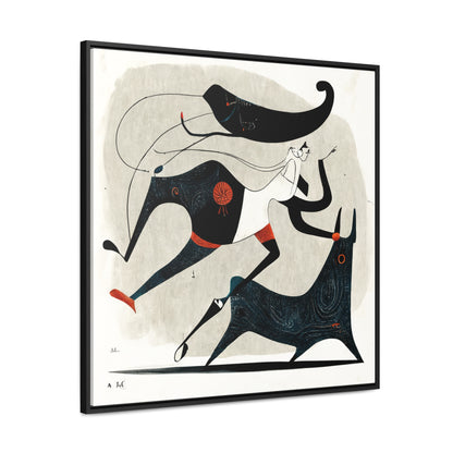 Naivia 25, Gallery Canvas Wraps, Square Frame