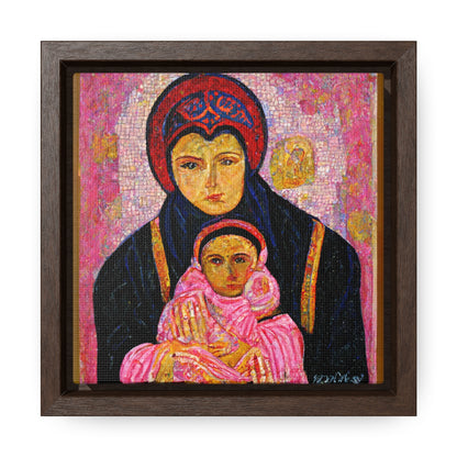 Mary and the Child 24, Valentinii, Gallery Canvas Wraps, Square Frame