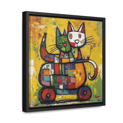 Cat 155, Gallery Canvas Wraps, Square Frame