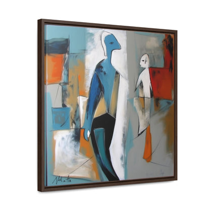 Sad Man 30, Valentinii, Gallery Canvas Wraps, Square Frame