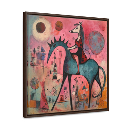 The Dreams of the Child 19, Gallery Canvas Wraps, Square Frame