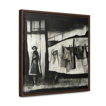 Domestic Memories 33, Valentinii, Gallery Canvas Wraps, Square Frame