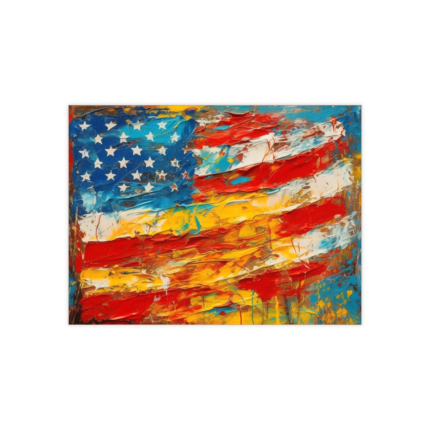 USA C, Ceramic Photo Tile