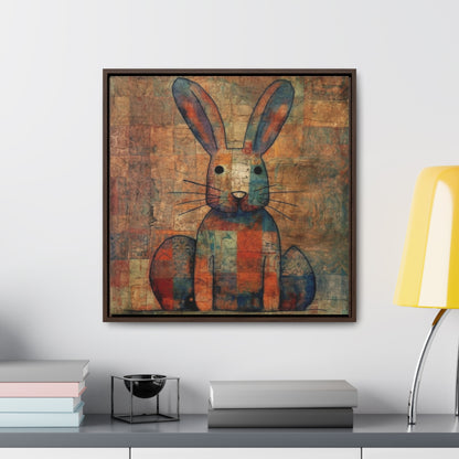 Rabbit 23, Gallery Canvas Wraps, Square Frame