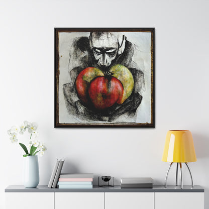 Apple 38, Valentinii, Gallery Canvas Wraps, Square Frame