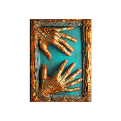 Hands 68, Ceramic Photo Tile
