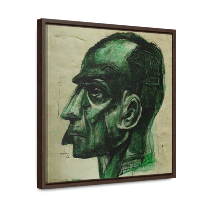 Heads 12, Valentinii, Gallery Canvas Wraps, Square Frame