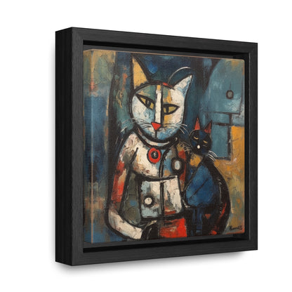 Cat 80, Gallery Canvas Wraps, Square Frame