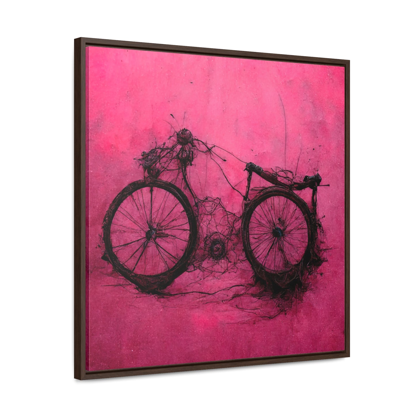 Bicycle 2, Valentinii, Gallery Canvas Wraps, Square Frame