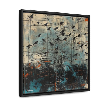 Bird 11, Gallery Canvas Wraps, Square Frame