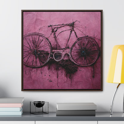 Bicycle 6, Valentinii, Gallery Canvas Wraps, Square Frame