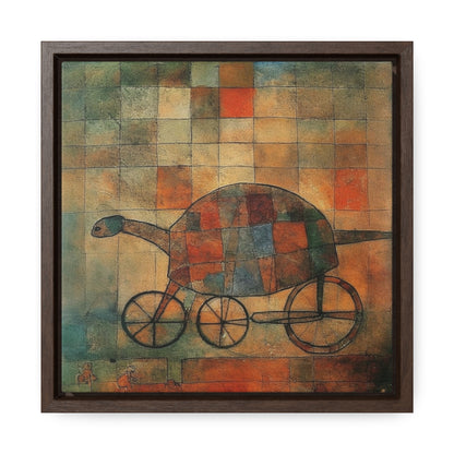 Turtle 4, Gallery Canvas Wraps, Square Frame