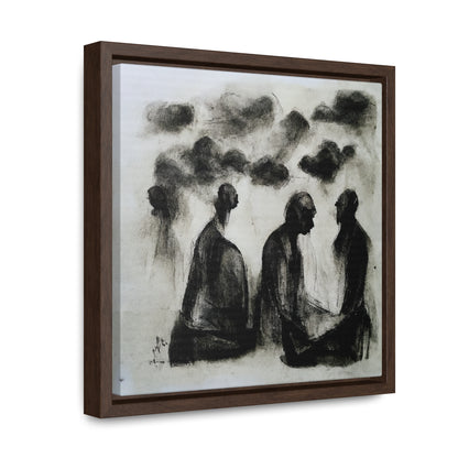 Palaeolithic Prayer 11, Valentinii, Gallery Canvas Wraps, Square Frame