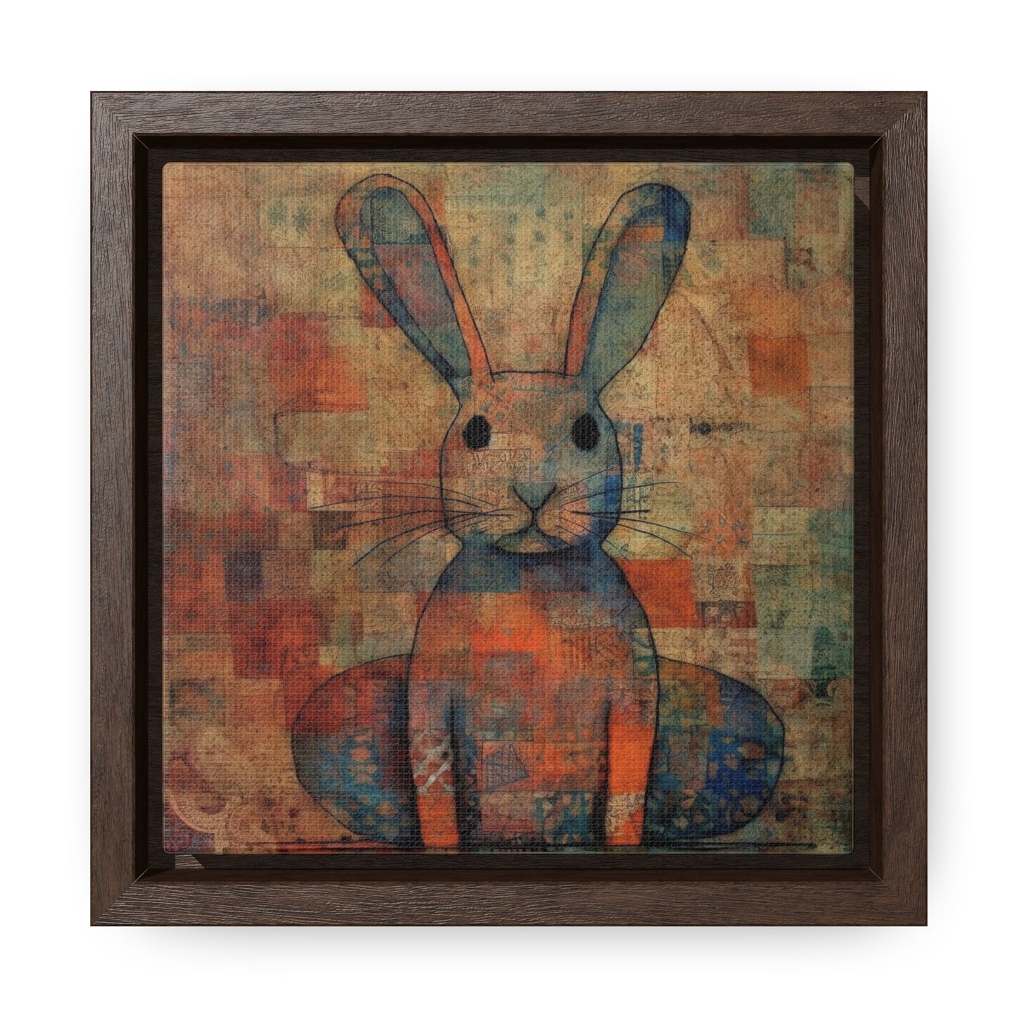 Rabbit 22, Gallery Canvas Wraps, Square Frame