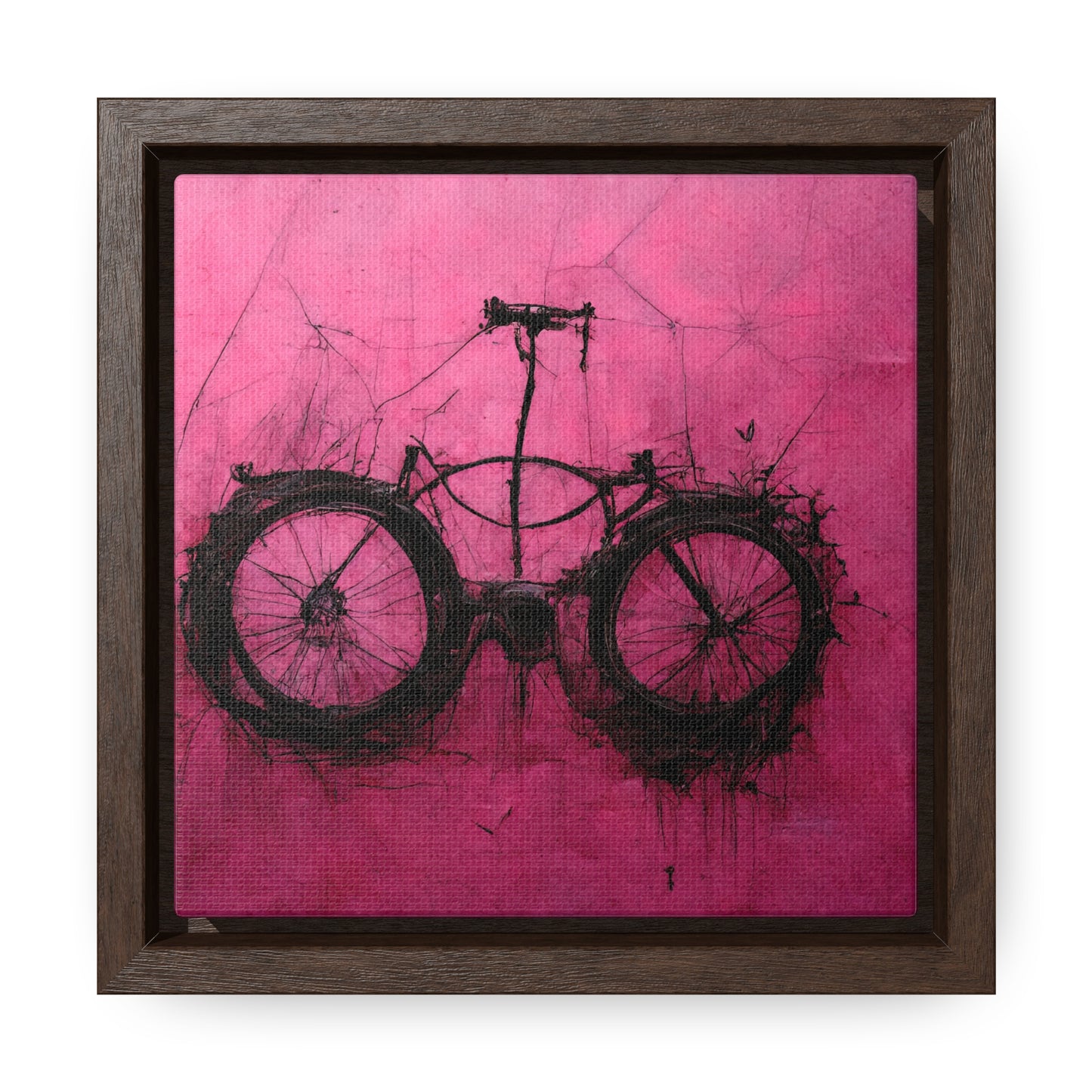 Bicycle 3, Valentinii, Gallery Canvas Wraps, Square Frame